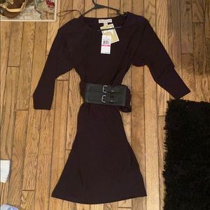 Knee length 3/4 sleeve dress